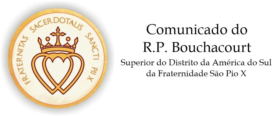 Comunicados do R.P. Bouchacourt